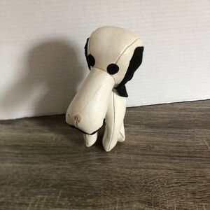 Vintage Leather Snoopy - Japan Made